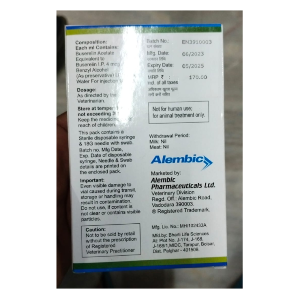 Gynatrop Injection - Alembic