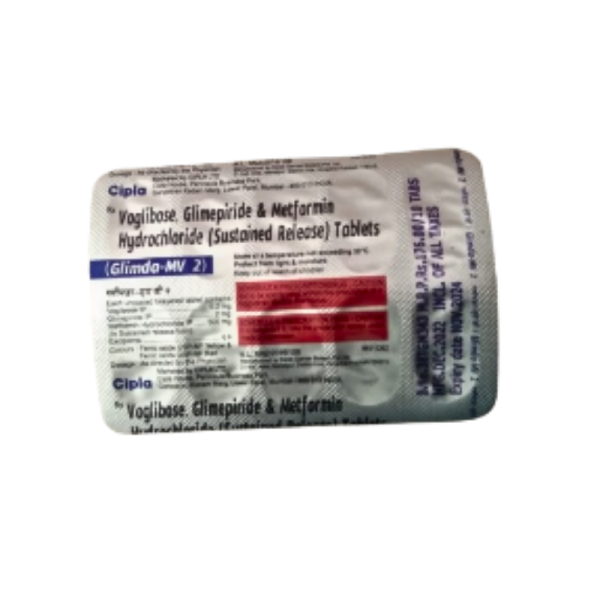 Glimda-Mv 2 Tablets - Cipla