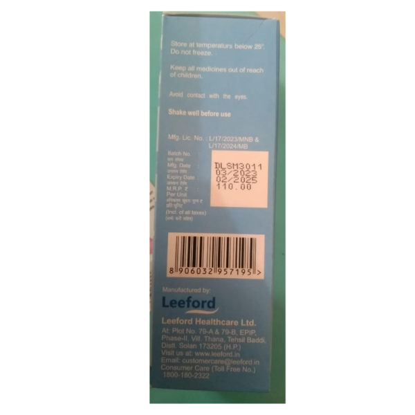 Melamine Lotion - Leeford Healthcare ltd