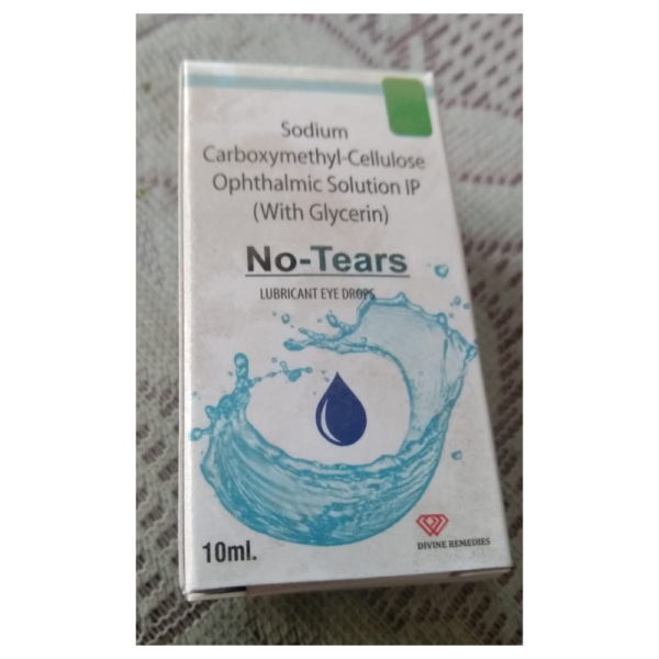 No-Tears Lubricant Eye Drops - Divine Remedies