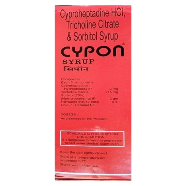 Cypon Syrup - Geno Pharmaceuticals