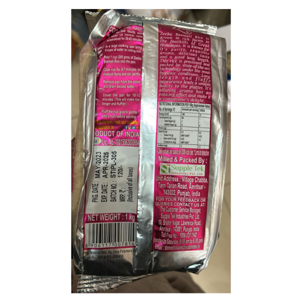 Basmati Rice - Zeeba