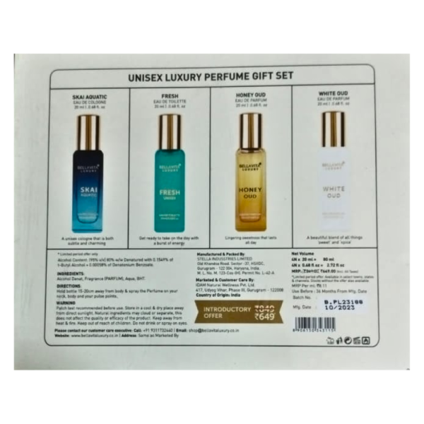 Perfume Gift Set - Bella Vita Luxury