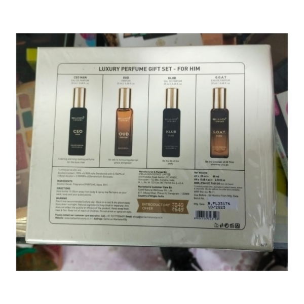 Perfume Gift Set - Bella Vita Luxury