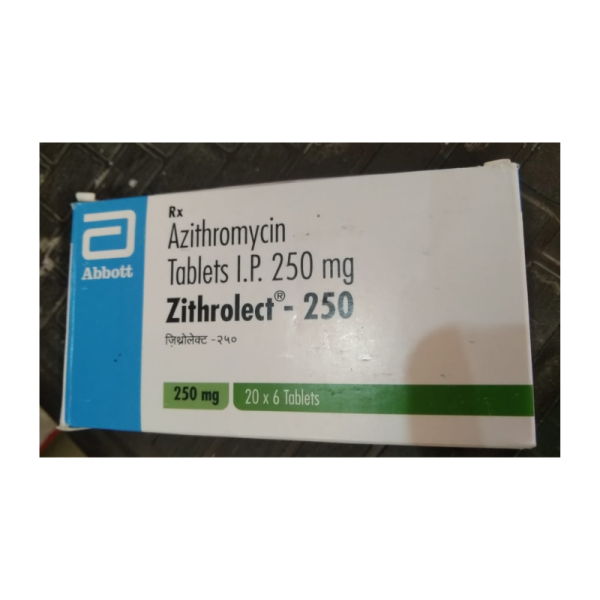 Zithrolect - 250 mg Tablets - Abbott Healthcare Pvt. Ltd
