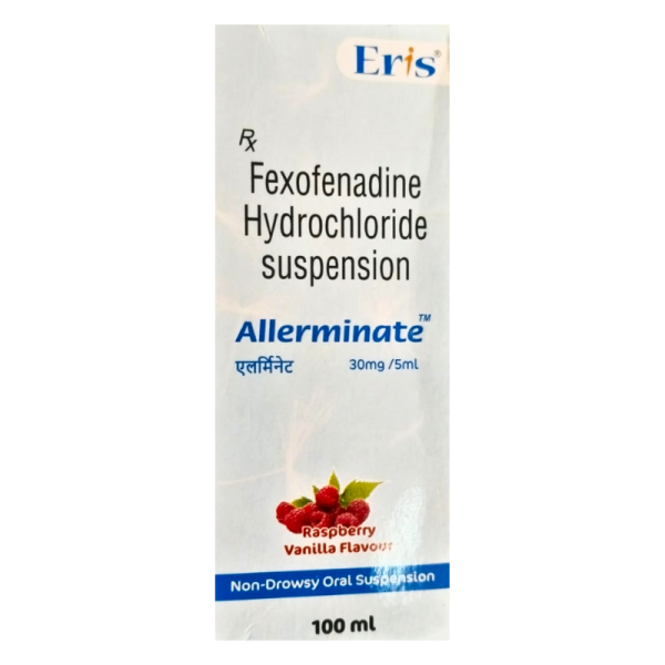 Allerminate 30mg/5ml Syrup - Eris Healtcare