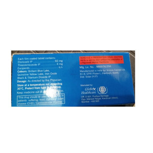 Etobex Mr Tablets - Globex Healthcare