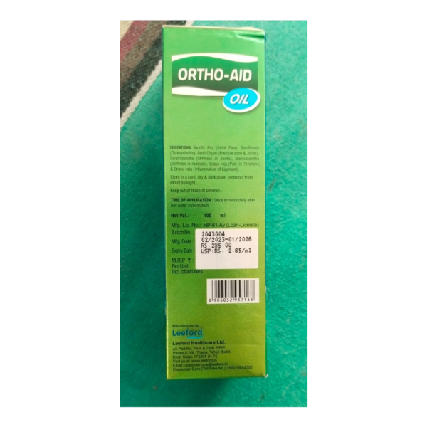 Ortho Aid Oil - Leeford