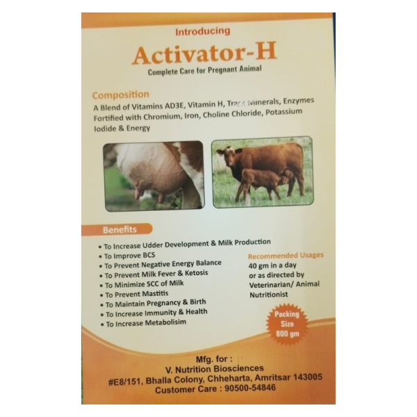Activator- H - Nutrition Biosciences