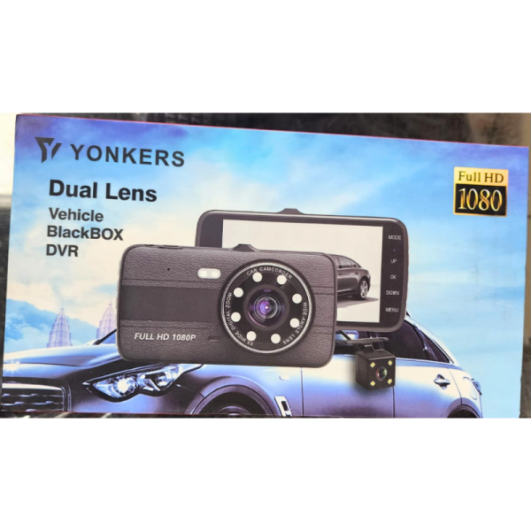 Dual Lens Vehicle BlackBox DVR - Yonkers