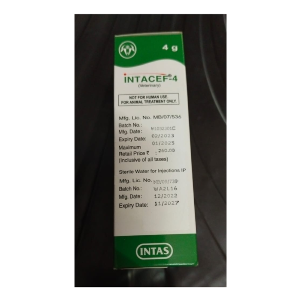 Intacef-4 - Intas Pharmaceuticals Ltd