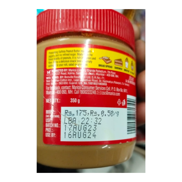 Peanut Butter - Saffola