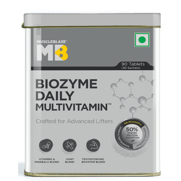 Biozyme Daily Multivitamin - MuscleBlaze