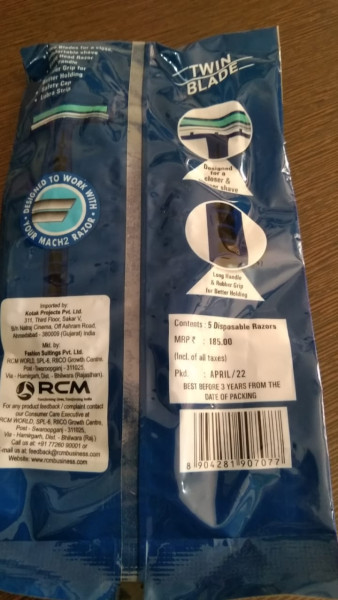 Shaving Razor - RCM