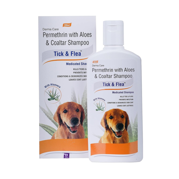 Tick & Flea Dog Shampoo-Image