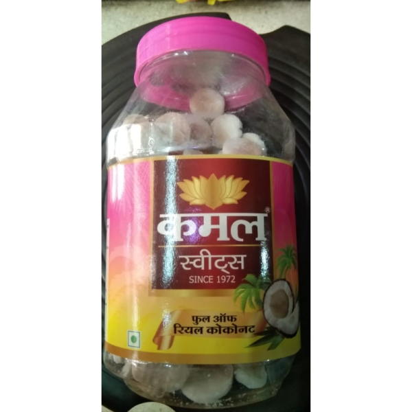 Coconut Toffee Peda - Kamal Sweets