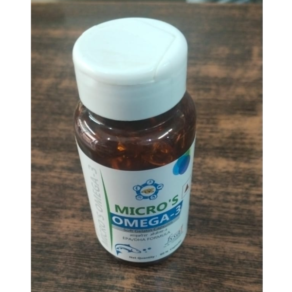 Omega-3 Capsules - Micro Labs Ltd