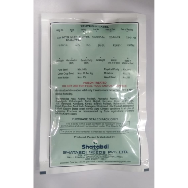 Hybrid Bitter Gourd Seeds - Clause