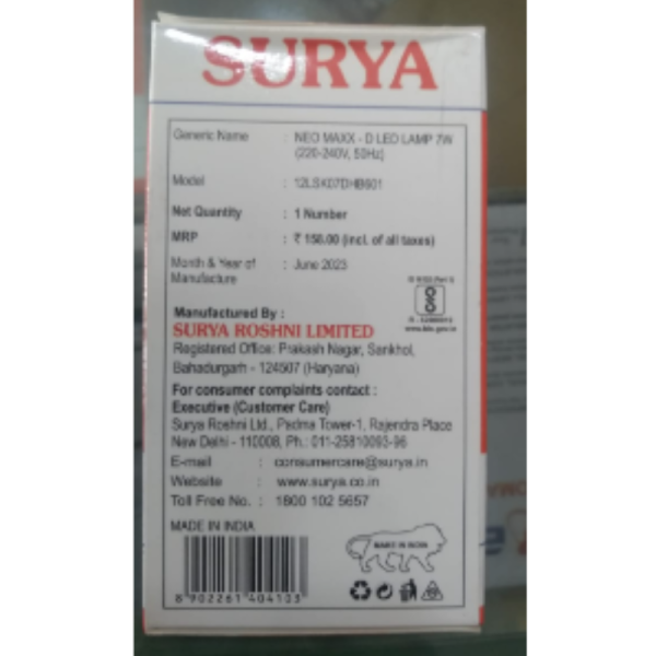 Led Bulb - Surya Roshni limited