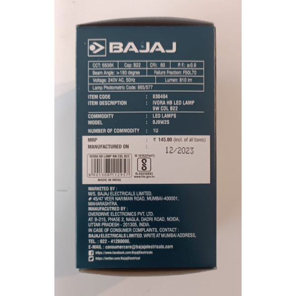 Led Bulb - Bajaj