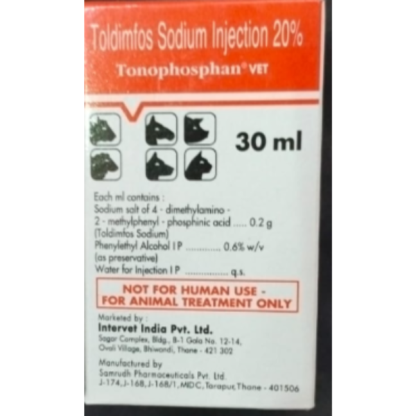 Tonophosphan .Vet - MSD Pharmaceuticals Pvt Ltd