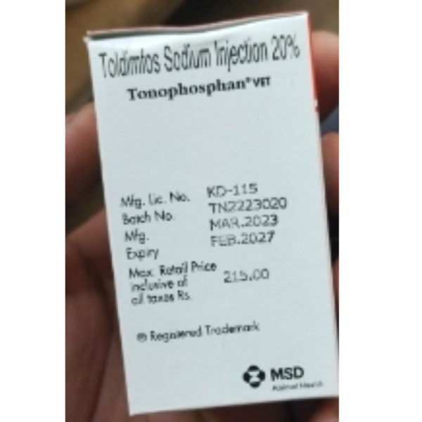Tonophosphan .Vet - MSD Pharmaceuticals Pvt Ltd