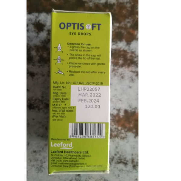 Optisoft Eye Drop - Leeford