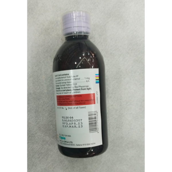 Levolin 1mg Syrup - Cipla