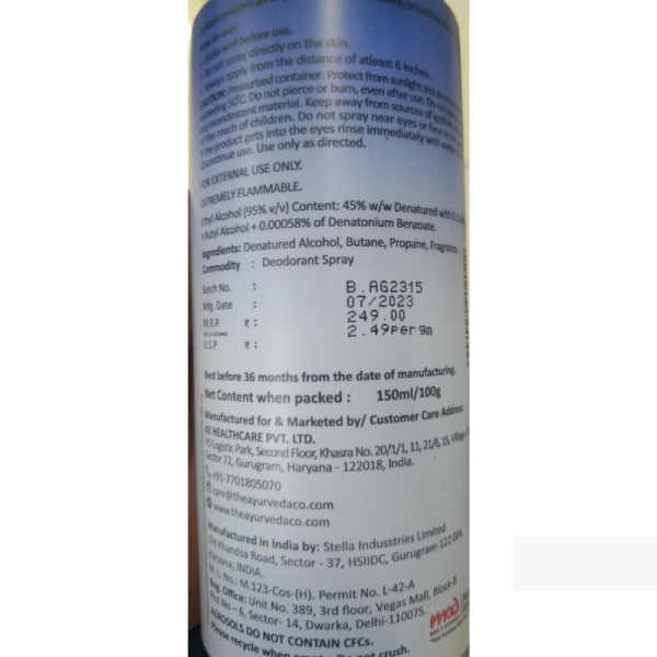 Deodorant Body Spray - TAC