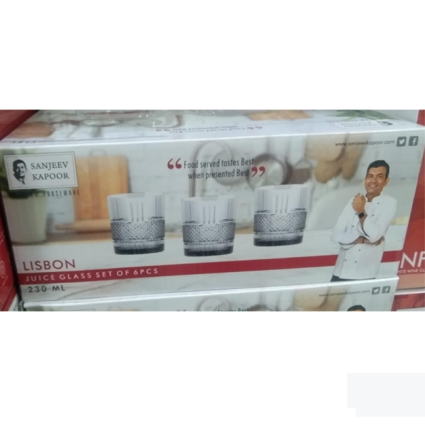 Juice Glass Set - Sanjeev Kapoor