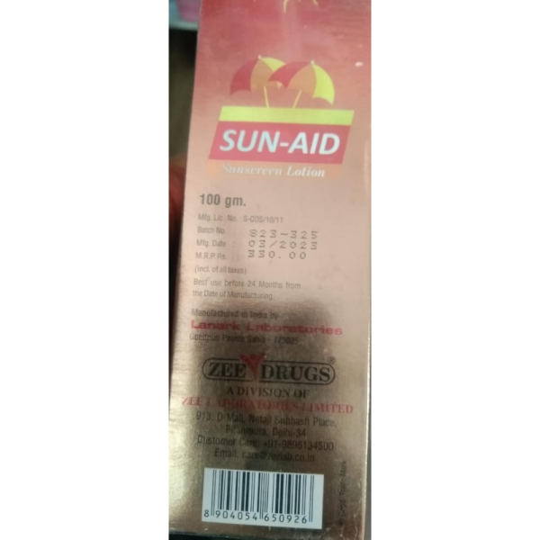 Sunscreen Lotion - Zee Drugs