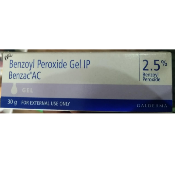 Benzac AC 2.5% Gel - Galderma India Pvt Ltd