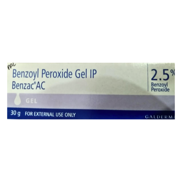 Benzac AC 2.5% Gel - Galderma India Pvt Ltd