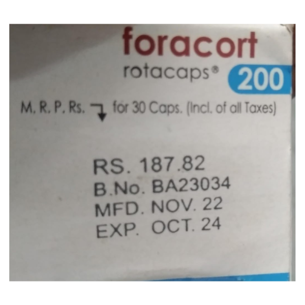 Foracort 200 Rotacaps - Cipla