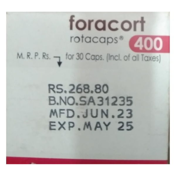 Foracort 400 Rotacaps - Cipla
