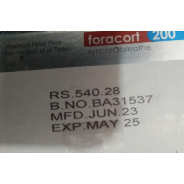 Foracort Inhaler 200 - Cipla
