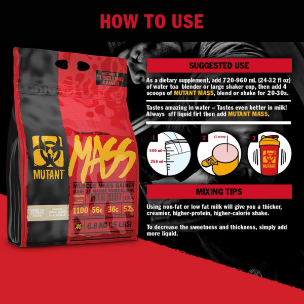 Muscle Mass Gainer - Mutant