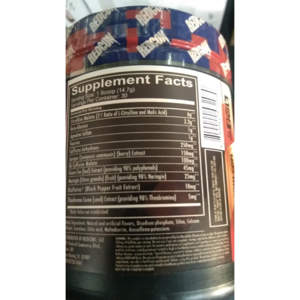 Total War Pre-workout - Redcon1