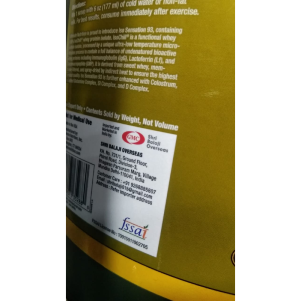 Iso Sensation 93 - Ultimate Nutrition