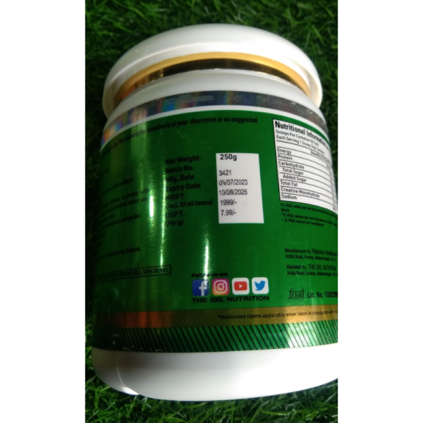 Creatine Monohydrate Powder - 5 XL Nutrition