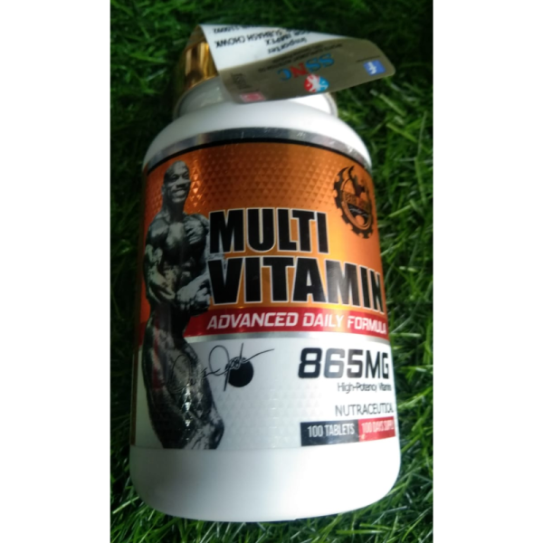 Multivitamin tablets - Dexter Jackson