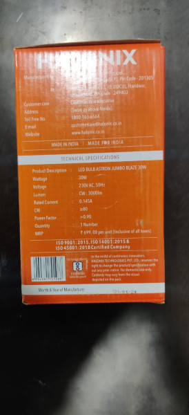 Led Bulb - Halonix