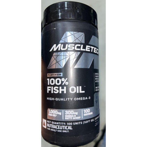 Platinum 100% Omega Fish Oil - MuscleTech