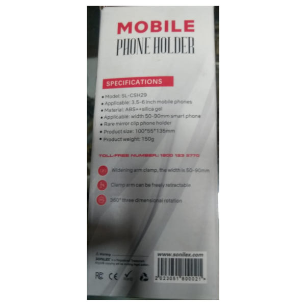 Car Mobile Holder for Dashboard - Sonilex
