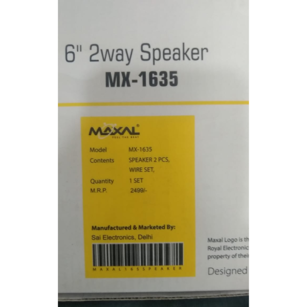 Coaxial Car Speaker - Maxal