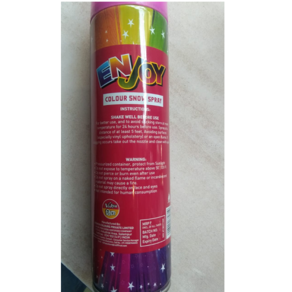 Colour Snow Spray - Enjoy