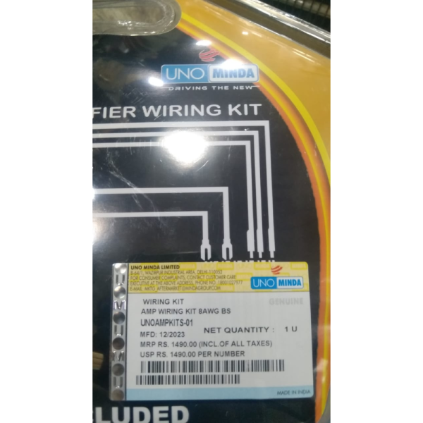 Amplifier Wiring Kit - Uno Minda