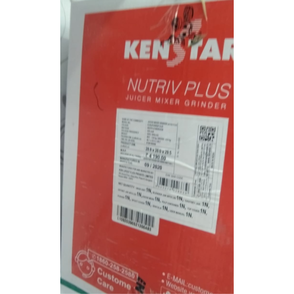 Juicer Mixer Grinder - Kenstar