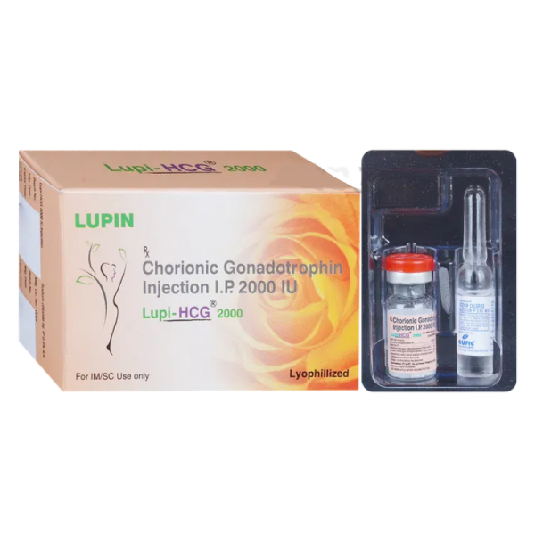 Lupi-HCG 2000 Injection - Lupin