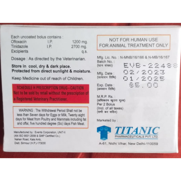 Tiflox-TZ - Titanic Pharma